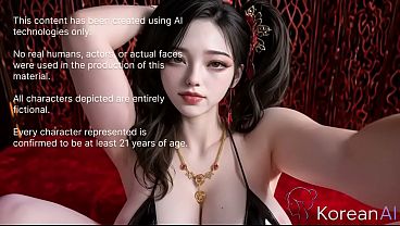 Korean Adult Scene with Energetic Riding