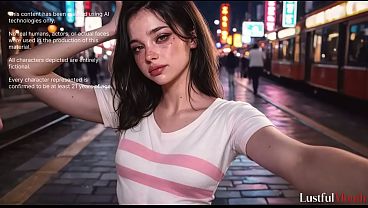 AI-Generated Korean Tourist Street Oral Sex Scene