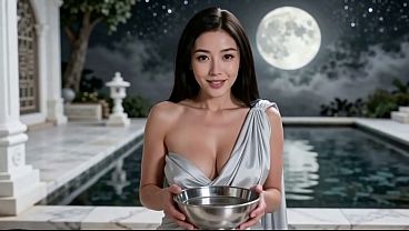 POV Nude Scene at the Moon Temple
